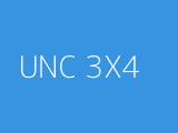UNC 3X4 